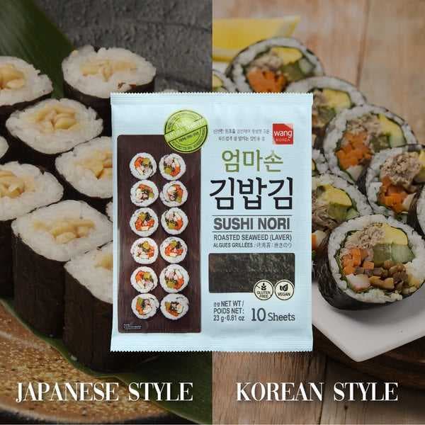 wang sushi nori roadted seaweed 10 sheets