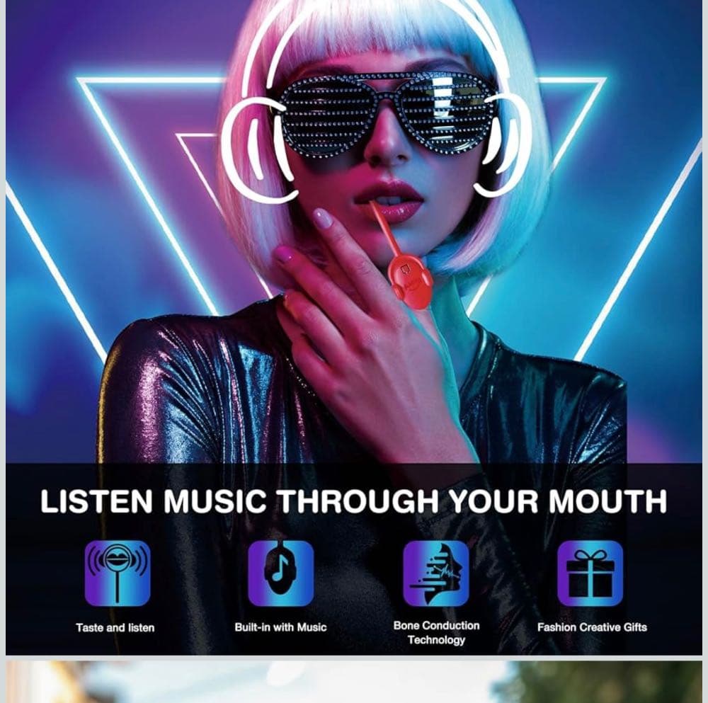 حلوة الموسيقTastySounds Audio Lollipop طعم بلو بيري