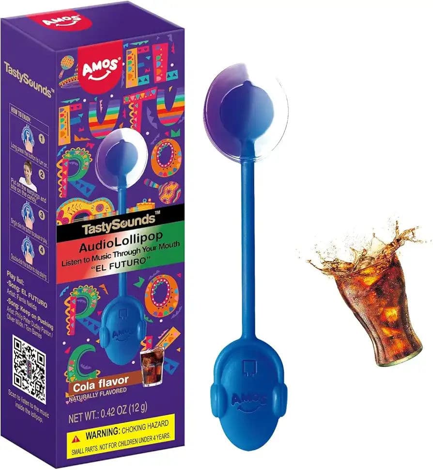 حلوة الموسيقى TastySounds Audio Lollipop نكهه الكولا 